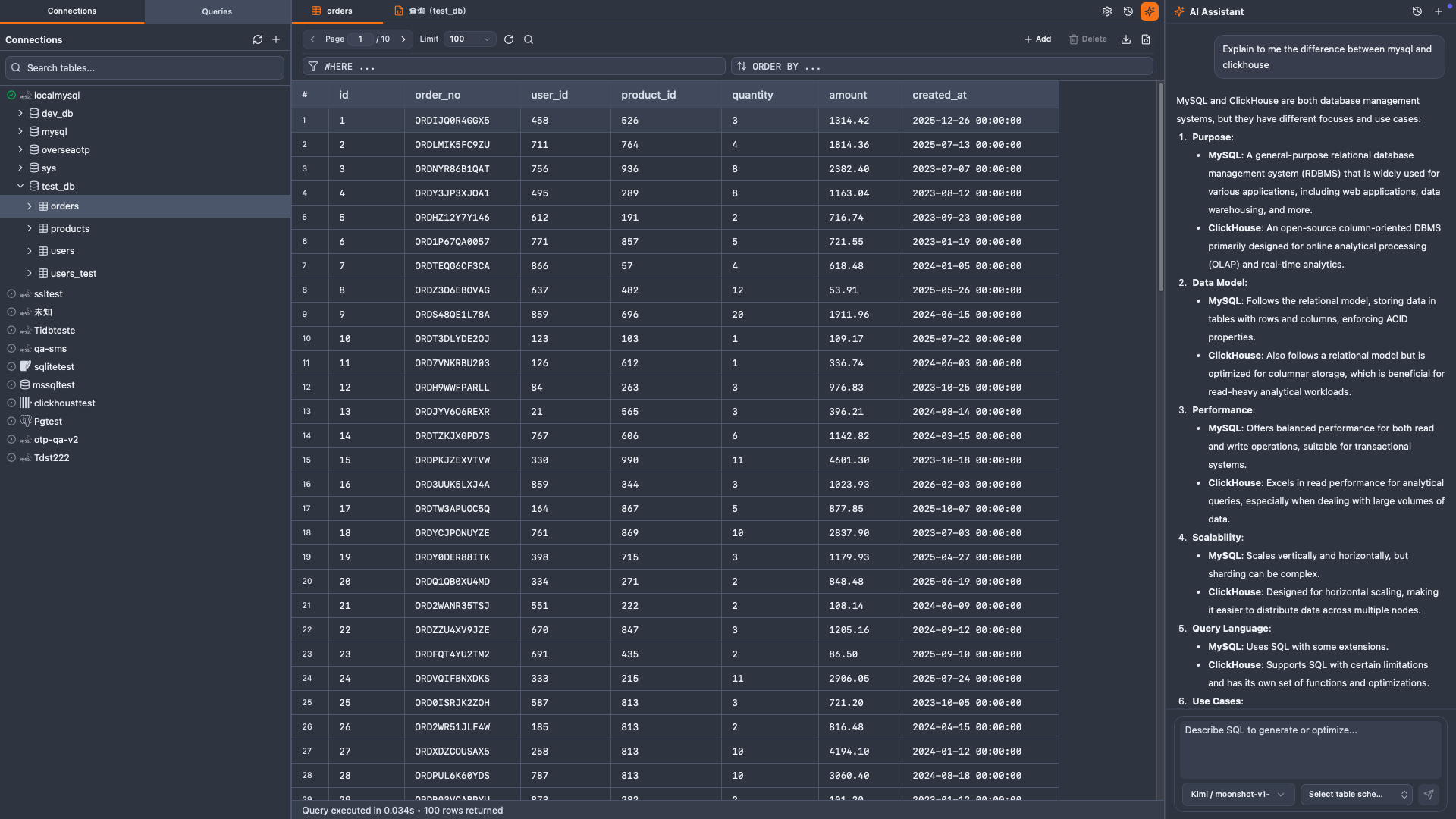 AI assistant sidebar
